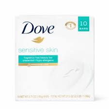 Washing skin the traditional way can do more harm than good. Dove Sensitive Skin Beauty Bar Soap 10 Ct 3 75 Oz Mariano S