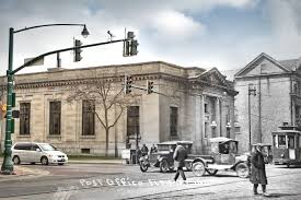 Elkhart Indiana Post Office Electric Circuit Bank S Historical Photomerge I Grew Up In Elkhart Post Office Historical Tourism