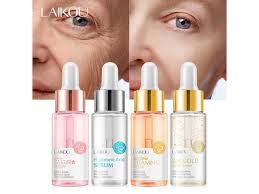 Most hyaluronic acid moisturizing products will be used twice daily, morning and night. Laikou 15ml Face Serum 24k Gold Snail Essence Vitamin C Hyaluronic Acid Japan Sakura Whitening Anti Aging Serum For Face Care Newegg Com