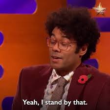 "Richard, is there anyone