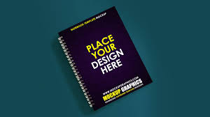 Download A4 Notebook Mockup Mockupgraphics