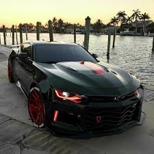 Black And Red Camaro Black Red Chevy Camaro Chevrolet Camaro Zl1 Camaro Zl1 Camaro Car