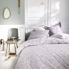 Livraison gratuite maisons du monde. Housse De Couette Imprimee En Coton Parme 140x200 Sirene Maisons Du Monde