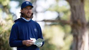 Why Tommy Fleetwood is wearing Pebble Beach-logoed gear this week