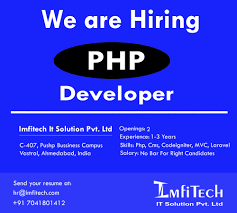 Hire Php Developer Urgent Basis Imfitech It Solution Pvt Ltd Is Hiring Php Developer Interested Candidat Ibeacon App App Development Companies Development