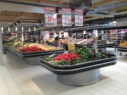Presentoir Table Centrale Fruits Et Legumes Gamme Priplor Fruits Et Legumes Banque Centrale Fruits