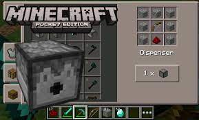 Dispenser Mod Minecraft Pe V0 12 1 Youtube