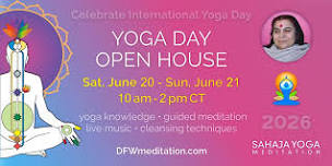 Yoga Day Open House - Meditation • Live Music