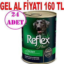 reflex plus tavuk etli kopek konservesi 400 gr 24 ad amazon pet center 2021 kopek tavuk amazonlar