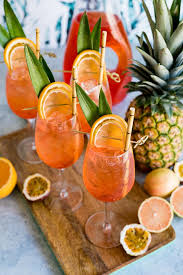 Tropical Rose Aperol Spritz Cocktail Recipe Aperol Spritz Recipe Aperol Spritz Aperol