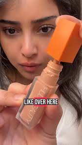 Has your @hudabeauty packaging LEAKED? 😱, I don’t think I’ve ever faced  her color corrector leaking I think I got lucky 😮‍💨, This is the Color  corrector in Pink Pomelo it’s my favorite color corrector ...