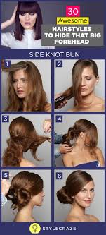 30 Awesome Hairstyles To Hide That Big Forehead Big Forehead Hair For Big Foreheads Cool Hairstyles
