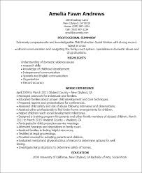 Child Protection Social Worker Resume Template Best Design Tips Myperfectresume