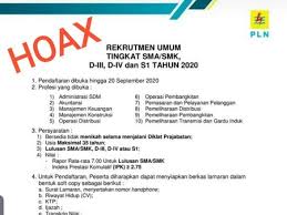 Lowongan kerja daerah papua terbaru depnaker lulusan sma smk d3 s1 semua jurusan. Lowongan Kerja Pln Dibuka Dicari 3 400 Calon Pegawai Baru