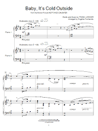 Frank Loesser Baby It S Cold Outside Sheet Music Download Pdf Score 60909
