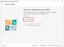 How To Update Applications Installed On Your Computer Through Kaspersky Internet Security 19