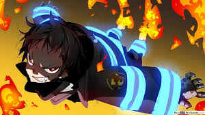 Fire Force Shinra Kusakabe Hd Wallpaper Download Unique fire force wallpaper stickers designed and sold by artists. fire force shinra kusakabe hd