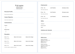 Fill blank resume pdf, edit online. 10 Best Fill In Blank Printable Resume Printablee Com