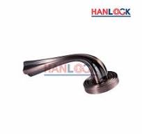 European Style Front Door Hardware Silver/Gold/Copper Plating Aluminium  Alloy Handle
