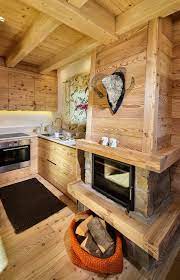 Alessandro Zandonella Chalet Des Alpes Rustic Bathrooms Log Cabin Designs Chalet