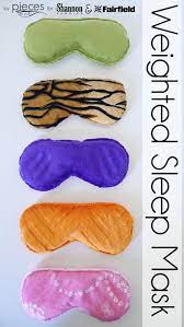 Weighted Cuddle Sleep Mask Sleep Mask Diy Eye Mask Diy Sleep Mask