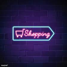 With our custom neon builder, you can show your creativity for your home or offices that will attract others to look at your custom neon signs, neon signs. Shopping Cart Neon Sign Vector Free Image By Rawpixel Com Ningzk V Neon Signs Neon Wallpaper Iphone Neon