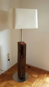 Lampe Aus 200 Jahren Alten Balken Stehlampe Holz Lampe Alter Balken