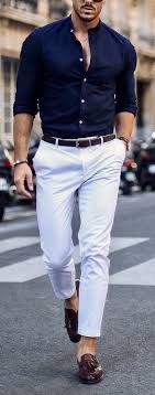Giorgenti New York Custom Suits Custom Shirts Tuxedo Black Shirt Outfit Men Blue Shirt Outfit Men White Pants Men