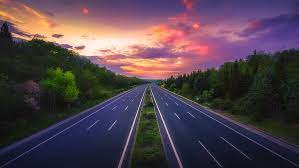 Setelah pengaspalan jalan raya gubeng dibuka untuk dua jalur dulu dari empat jalur yang ada. Jalan Jalan Raya Jalan Malam Aspal Wallpaper Hd Wallpaperbetter