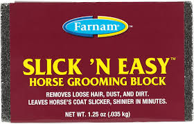 amazon com farnam slick n easy horse grooming block horse saddle pet supplies farnam slick n easy horse grooming block
