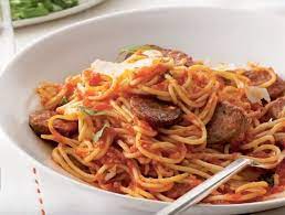 Procedure Of Cooking Sausage Spaghetti Kenyan Recipe Kenyan Food How To Cook Sausage Recipes