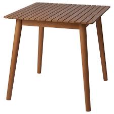 By using sawmill leftovers and scrap wood in the particle board in this product, we. Hattholmen Eucalyptus Light Oak Table Outdoor Ikea