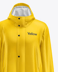 Download Raincoat Mockup In Apparel Mockups On Yellow Images Object Mockups