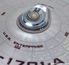 Outside And Above The Main Bridge Of The Starship U S S Enterprise Ncc 1701 A Star Trek Models Star Trek Starships Star Trek Ships