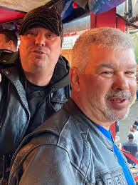 Rode down from Wisconsin. Open back seat