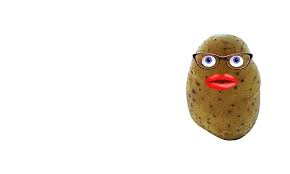 It is a very clean transparent background image and its resolution is 1024x1264 , please mark the image source when quoting it. Funny Potato Cute Female Character With Glasses S6gtp Female Characters Cute Character