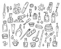 Nail Beauty Spa Manicure Vector Icon Royalty Free Nail Salon Stock Vector Business Icon Doodle Illustration Illustration