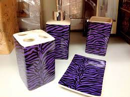 Cheetah bathroom set thelastdays site. Buy Purple Zebra Print Ceramic Bathroom Set 4 Pieces Animal Print Bath Decor In Cheap Price On Alibaba Com