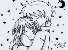40 Romantic Couple Hugging Drawings And Sketches Buzz 2018 Cute Drawings Of Love Romantic Couple Hug Love Drawings Couple