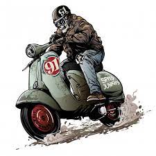  63 Scooter Vector Ideas Scooter Vespa Logo Vespa Vintage