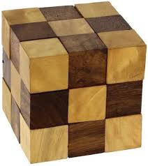 This is a solution to the snake cube, a puzzle made up of 27 cubes connected on a string through alternating holes in the blocks. Mee N Myy Handmade Wooden Rubik S Cube Complex Snake Cube Puzzle Game Brain Teaser 3x3 Handmade Wooden Rubik S Cube Complex Snake Cube Puzzle Game Brain Teaser 3x3 Shop
