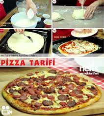 pizza tarifleri panosundaki pin