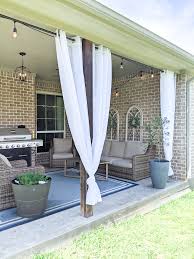 Check spelling or type a new query. Small Outdoor Living Space On A Budget Covered Back Patio Ideas On A Budget Small Diy Patio Makeover Outdoor Patio Decor Outdoor Curtains For Patio