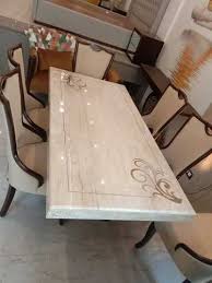 Look through italian dining room sets pictures in different colors. Italian 6 Chairs Dining Table Rs 72000 Piece Royalmarblecraft Id 20404093133