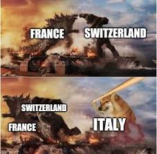 They him on the huge mountain of empty chocolate packaging. Mevtis On Twitter Italy At The Eurovision