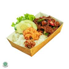 Ini menurut kita rekomended banget, klo kita sampai nambah nasi Nasi Oseng Daging Cabe Hijau Bu Mimin