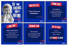 Check your voter status for the 13th malaysian general election here. How To Talk About Voting With Friends Who Don T Vote Headcount