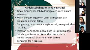 Tujuan pembelajaran bahasa indonesia berbasis teks memang baik. Media Pembelajaran Teks Negosiasi Youtube