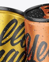 Download Four Matte Metallic Cans Mockup In Can Mockups On Yellow Images Object Mockups Yellowimages Mockups