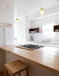white kitchens and wood countertops j